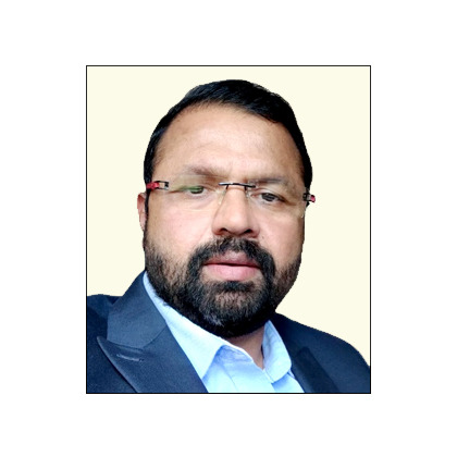 Portrait of Adv. Siby Sebastian.